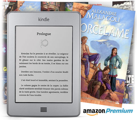 Biblioth�que de pr�t Kindle