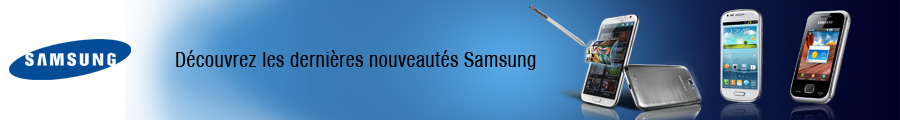 Boutique Samsung Mobile : T�l�phones portables et accessoires