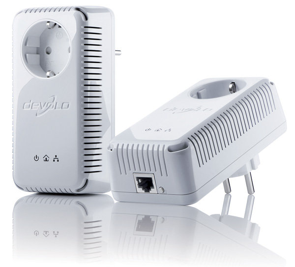 Kit CPL Devolo 1200 Mbps – 2 Adaptateurs + 2 Câbles RJ45, Compatibles Toutes Box