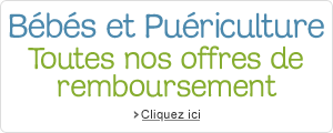 Offres de remboursement puériculture