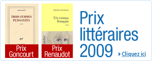Prix Litteraires 2009