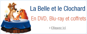 La belle et le clochard en DVD, Blu-ray et coffrets