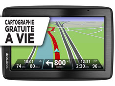 Conduisez toujours avec la carte la plus récente. Arrivez plus rapidement à destination avec la cartographie GRATUITE à vie.