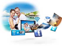 Connectivité sans fil (3G & Wi-Fi)