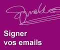 Signer vos emails