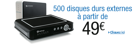 500 disques durs externes � partir de 49 euros