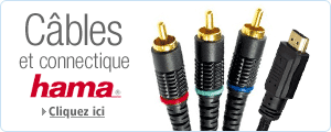 Cables et connectique Hama