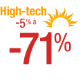 Produits High-tech en solde de -5% � -71%