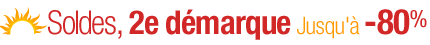 Soldes d'�t� 2008, 2e d�marque : jusqu'� -80% sur des milliers de produits !