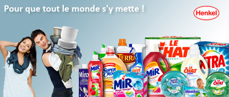Tous les d�tergents Henkel