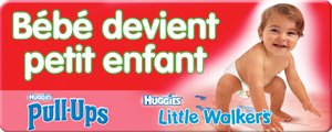 B�b� devient petit enfant - Huggies