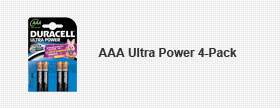 AAA Ultra Power 4-Pack