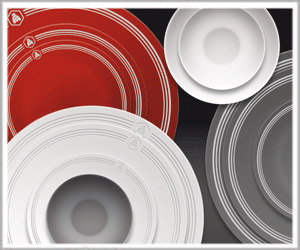 La vaisselle en gr�s Laguiole