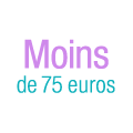 Cadeaux à moins de 75 euros