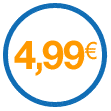600 CD � 4,99 euros