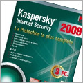 Kaspersky Internet Security 2009 pour 1 ou 3 poste
