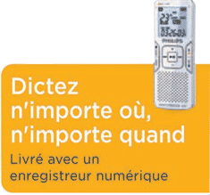 Dictaphone Inclus