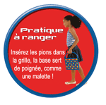 Puissance 4 facile à ranger