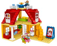 Montage maison lego duplo