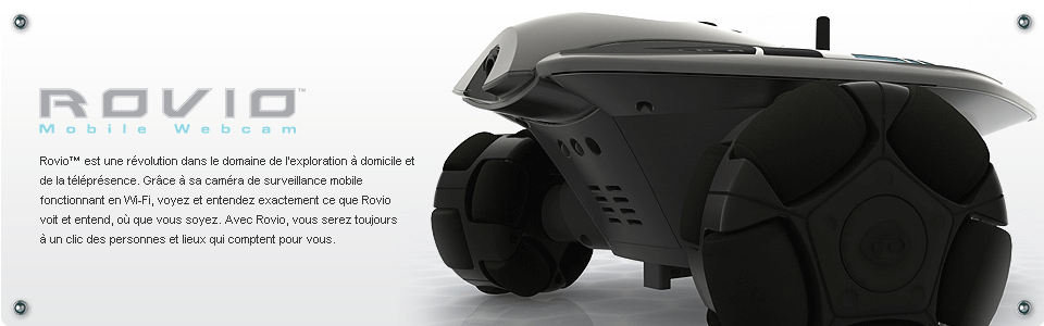 WoW Wee Rovio - Mobile webcam