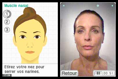 Images tirée du jeu Bien-être du visage (cliquez pour agrandir les