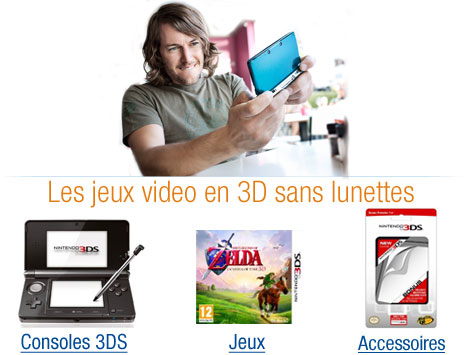 Nintendo 3DS : les jeux vid�o en 3D sans lunettes