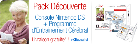 onsole Nintendo DS + Programme d'Entrainement C�r�bral (Pack D�couverte)