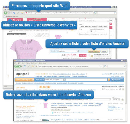 Liste universelle d'envies