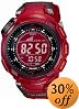 CASIO (�J�V�I) �r���v PROTREK �v���g���b�N Triple Sensor Color Display Series �^�t�\�[���[ PRG-110CJ-4JF �����Y