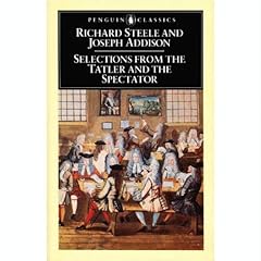Richard Steele��Joseph Addison�wSelections from the Tatler and the Spectator (Penguin Classics)�x�̏��i�ʐ^