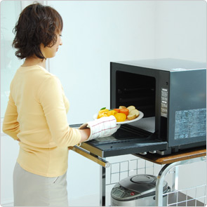 YAMAZEN レンジラック HRW-55L(DBR/CH)