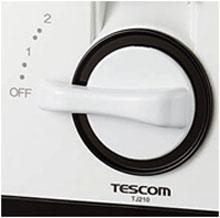 TESCOM ジューサー (投入口70mm)TJ210-W ホワイト