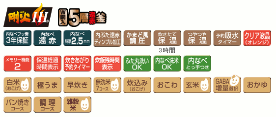 <STRONG>TIGER</STRONG> IH炊飯ジャー<炊きたて> ブラック JKC-V180KS <STRONG>JKC-V100KS</STRONG>