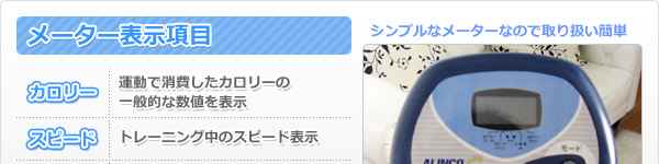 メーター表示項目