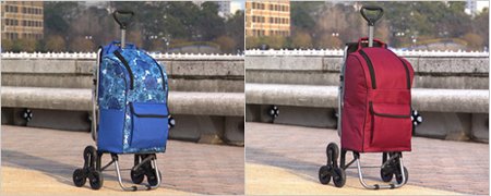 おでかけ3輪キャリーカート ブルー NP-162B