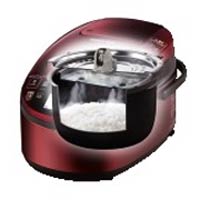 HITACHI 圧力&スチームIHタイプ IHジャー炊飯器 メタリックレッド RZ-MV100K-R