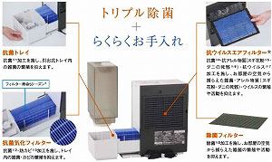 ダイニチ ハイブリッド式加湿器 RXシリーズ プレミアムブラウン HD-RX911(T)