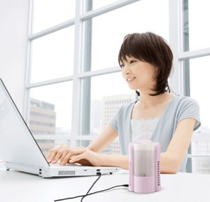 SHARP プラズマクラスター搭載 デスクトップ用 加湿機能付イオン発生機 ホワイト系 IG-DK1S-W