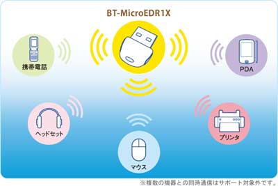 BT-MicroEDR1X構築事例