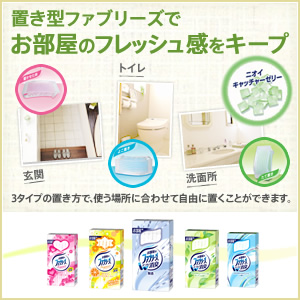 置いておくだけでスッキリ消臭