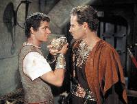 Charlton Heston and Stephen Boyd