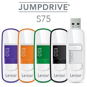 Lexar JumpDrive S75 USB 3.0 flash drive