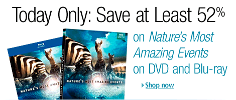 Today Only: Save at least 52% on  Nature's Most Amazing Events