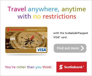 ScotiaGold Passport VISA card