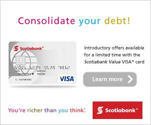 Scotiabank Value VISA card