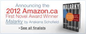 Amazon.ca First Novel Award Winner