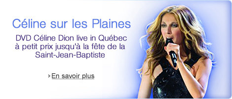 Petit prix sur l'album de Céline Dion Live in Québec