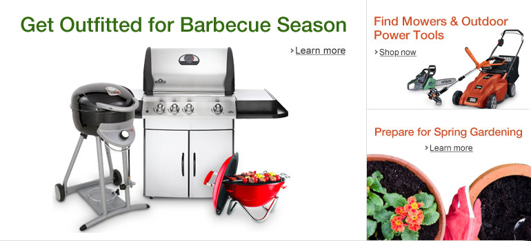 The Amazon.ca Patio, Lawn and Garden Store