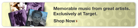 Memorable music from great artists Exclusively at Target
