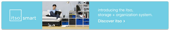 itso smart. introducing the itso storage and organization system